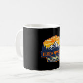 Huron Manistee ナショナルフォレスト � 森の秘密 コーヒーマグカップ (正面左)