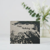 HURRAY影の手のハッピーバースデーはがき ポストカード (スタンド正面)