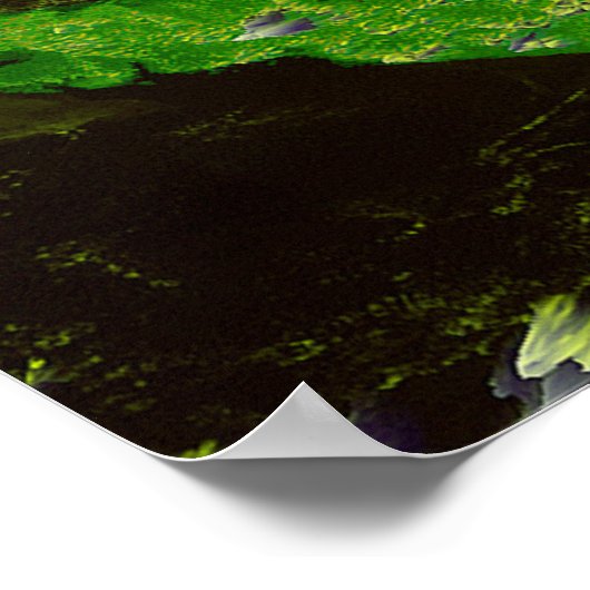 Hurrican Fran Off Florida - 1996 Satellite Image ポスター (角)