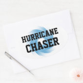 HURRICANE CHASERスタンプ(4) 楕円形シール (封筒)