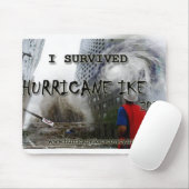 hurricane_ike_collage_shirt_front マウスパッド (マウス)