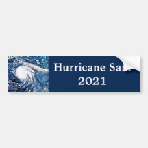 Hurricane Sam 2021 Car  Bumper Sticker