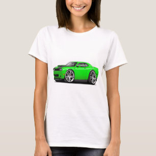 Hurstの挑戦者のライム車 Tシャツ