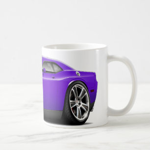 Hurstの挑戦者の紫色車 コーヒーマグカップ