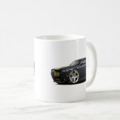 Hurstの挑戦者の黒金ゴールド車 コーヒーマグカップ (正面右)