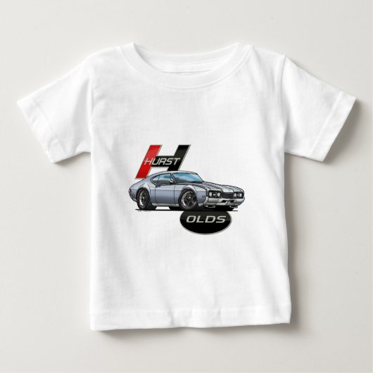 Hurst_68_Cutlass ベビーTシャツ (正面)