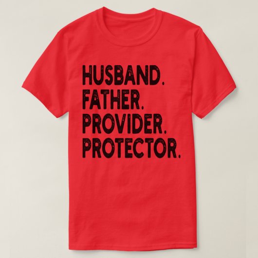 hus親父プロテクター1 tシャツ (デザイン正面)