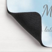 "Husband Better Late Than Never" Funny Custom マウスパッド (コーナー)