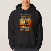 Husband Better Man God Sent Wife Quote Apparel パーカ (正面)