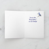 Husband Birthday Humor - The Kingfisher カード (内部)