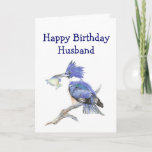 Husband Birthday Humor - The Kingfisher カード<br><div class="desc">Know an avid fisherman in your life,  this is the perfect gift   Funny Birthday card for the husband who loves fishing and is the Kingfisher in your family,  or a sarcastic one for the husband who couldn't catch a shoe.</div>