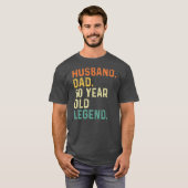 Husband dad 60 year old legend 60th birthday tシャツ (正面フル)
