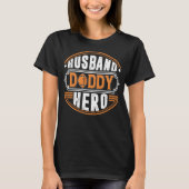 Husband Daddy Hero Tシャツ (正面)