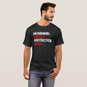 Husband Daddy Protector Hero Tシャツ (正面フル)