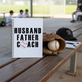 Husband Father Coach Baseball Dad Quote プランナー手帳