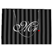 Husband Groom His Hers氏は最近結婚します ラージペーパーバッグ (裏面)