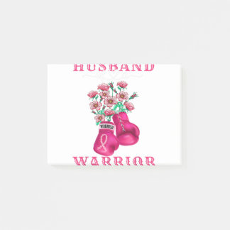 Husband Of A Warrior Breast Cancer Awareness Suppo ポストイット