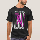 Husband Of A Warrior Cystic Fibrosis Awareness Sup Tシャツ (正面)