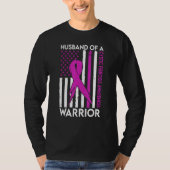 Husband Of A Warrior Cystic Fibrosis Awareness Sup Tシャツ (正面)