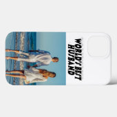 Husband Photo with black text  Case-Mate iPhoneケース (裏面 (横))