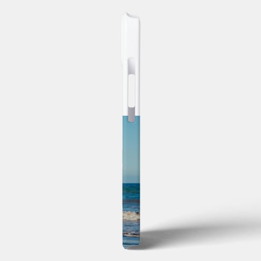 Husband Photo with blue text   Case-Mate iPhoneケース (裏面 / 左)