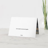 HUSBAND TO WIFE BIRTHDAY card カード (裏面)