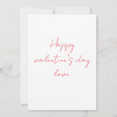 Husband valentines day cards カード (裏面)