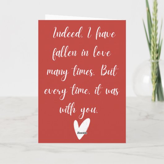 Husband valentines day cards カード (裏面)