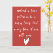 Husband valentines day cards カード (黄色い花)