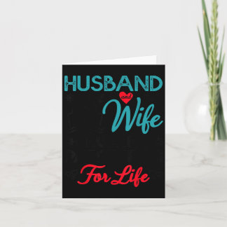Husband Wife Cruising Partners for Life Couple カード