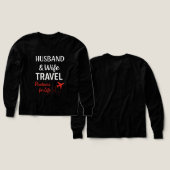 Husband & Wife Travel Partners for Life – Romantic (デザイン 正面＆背面)