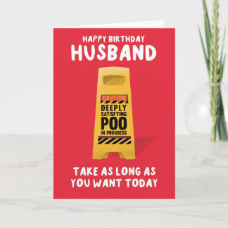 Husband's Birthday Card  カード