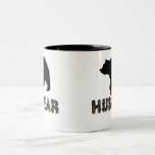 Husbear ツートーンマグカップ (中央)