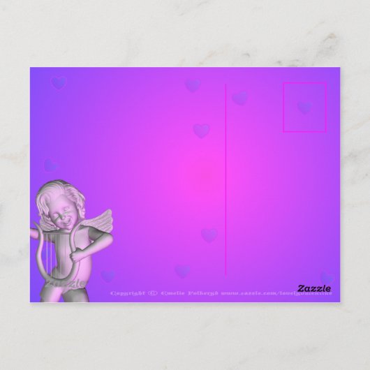 Hush ポストカード (裏面)