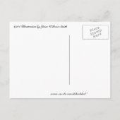 Hush-a-Bye、ベビー子供部屋ライム新生児 案内ポストカード (裏面)