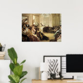 Hush、James Tissotによるコンサート ポスター (ホームオフィス)