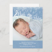 Hush, Little Baby Flat Announcement Card 案内状 (正面/裏面)