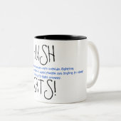 HUSHCATS! Ver。 3 ツートーンマグカップ (正面右)