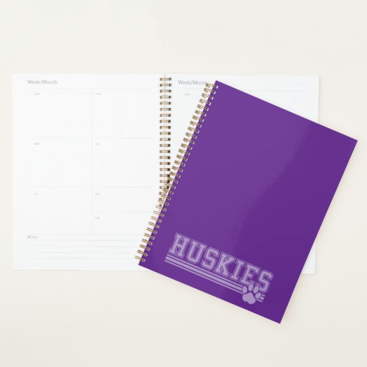 Huskies Planner Notebook プランナー手帳 (ディスプレー)