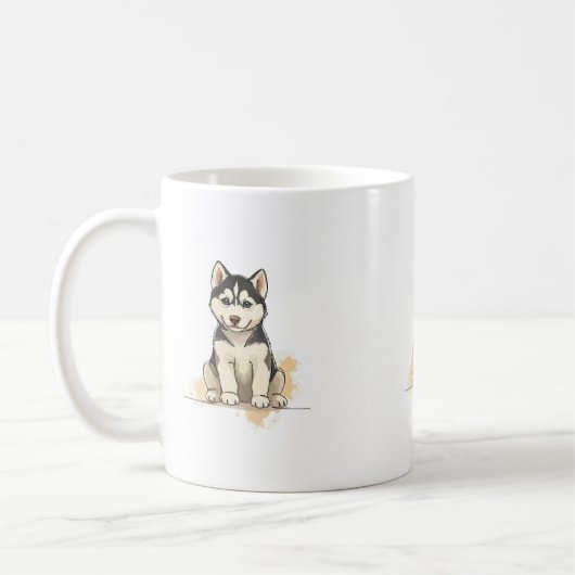 husky コーヒーマグカップ (左)