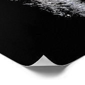 Husky Art Print Sled Dog Art Poster Wolf Pup Gifts ポスター (角)