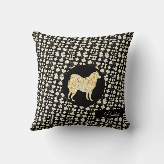 HUSKY BLING クッション (裏面)