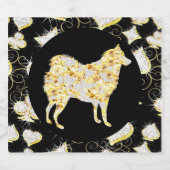 HUSKY BLING スパークリングワインラベル (シングルラベル)