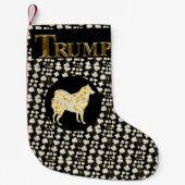 HUSKY BLING スモールクリスマスストッキング (正面)