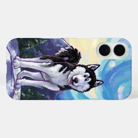 Husky Electronics Case-Mate iPhoneケース (裏面 (横))