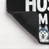 Husky For Men Women Siberian Huskies Dog Lover Tra マウスパッド (コーナー)