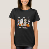 Husky Halloween Howl O Ween Squad  Tシャツ (正面)