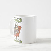 Husky I'm Sorry My Resting Face Is Intimidating コーヒーマグカップ (正面左)