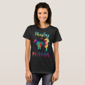 Husky Mama Tie Dye Dog Mom Mothers Day Tシャツ (正面フル)