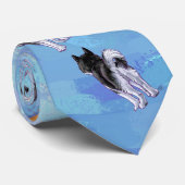 Husky Patterns ネクタイ (ロール)